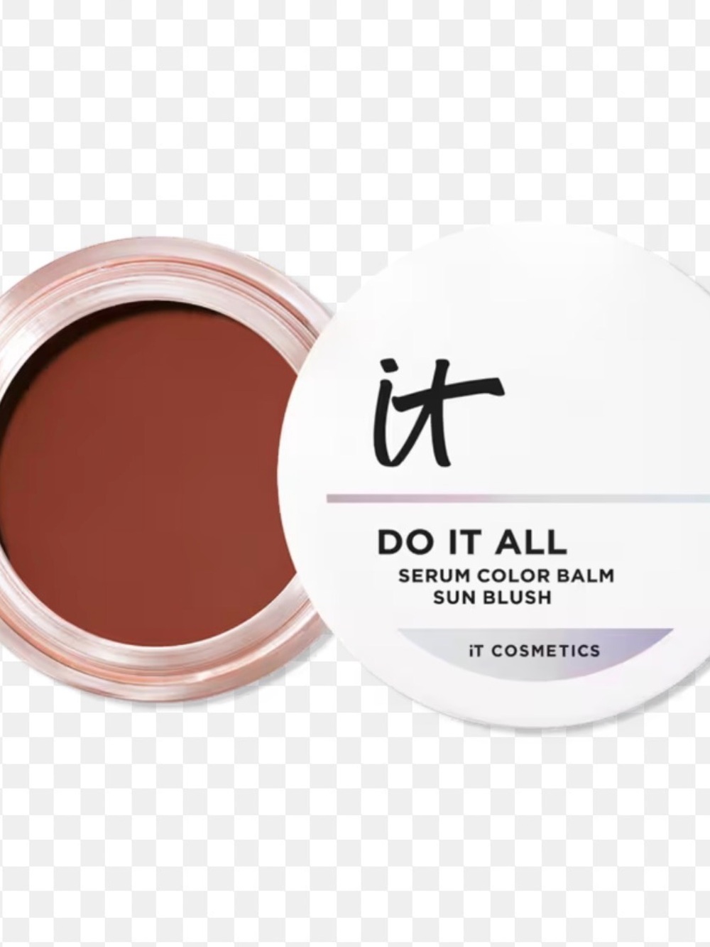 it cosmetics Do It All Serum Color Balm Sun Blush — Warm Brown
